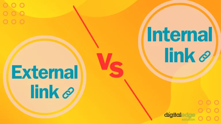 Internal link VS External link